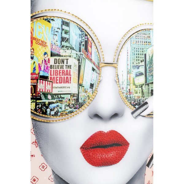 Картина в раме Times Square View 120x120 см — изображение 3