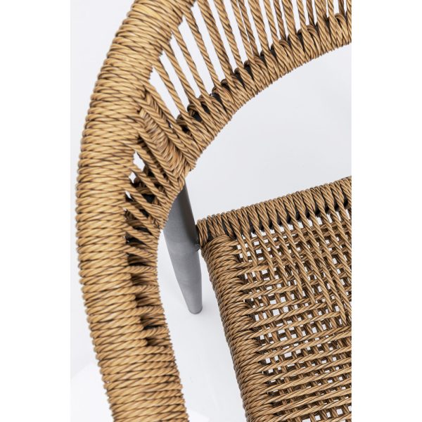 Стул с подлокотниками Cala Pi Beige — изображение 2