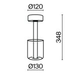 Аккумуляторный светильник Maytoni MOD229TL-L3G3K1 — изображение 3
