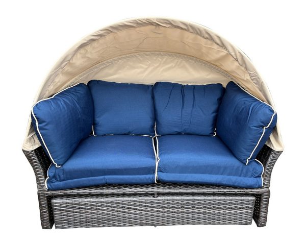 подушки голубые