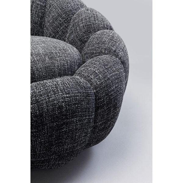 Кресло вращающееся Peppo Bloom Melange Black — изображение 2