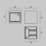 Архитектурная подсветка Outdoor O572WL-L20B3K — изображение 3
