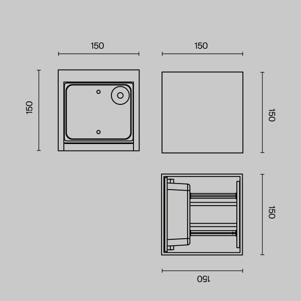 Архитектурная подсветка Outdoor O572WL-L20B3K — изображение 3