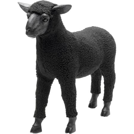 Фигура декоративная Happy Sheep Wool Black 37 см