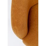 Кресло вращающееся Peony Fuzzy Brown — изображение 3