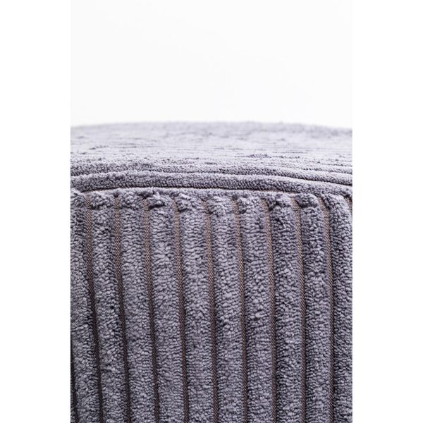 Пуф Cherry Grey Cord Brass Ø35 см — изображение 3