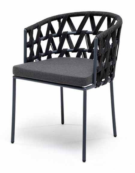 "Диего" стул плетеный из роупа