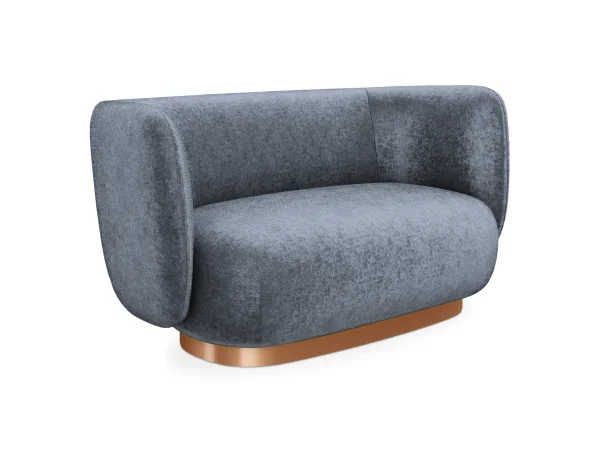 Диван Lucca 2-х местный темно-серый — изображение 2