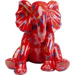 Фигура декоративная Elephant Dots Red 18 см