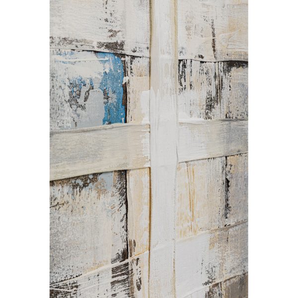 Картина на холсте Treccia 120x120 см — изображение 3