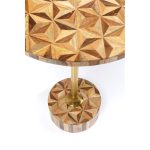 Стол приставной Domero Geo Brown Ø40 см — изображение 3