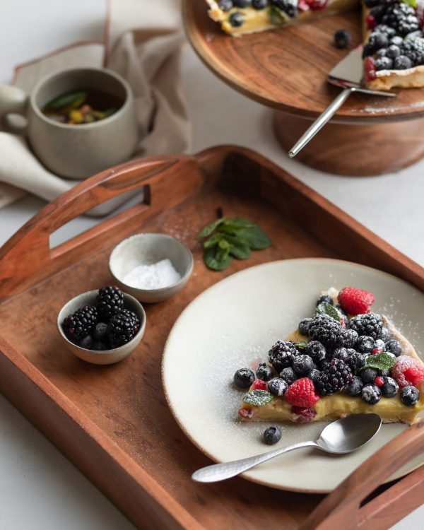 Elissa Маленький поднос из дерева акации — изображение 2