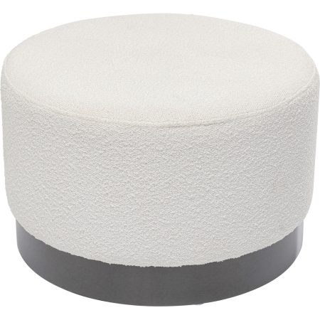 Пуф Cherry Boucle Creme Smoke Ø55 см