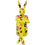 Фигура декоративная Gangster Rabbit Yellow 80 см