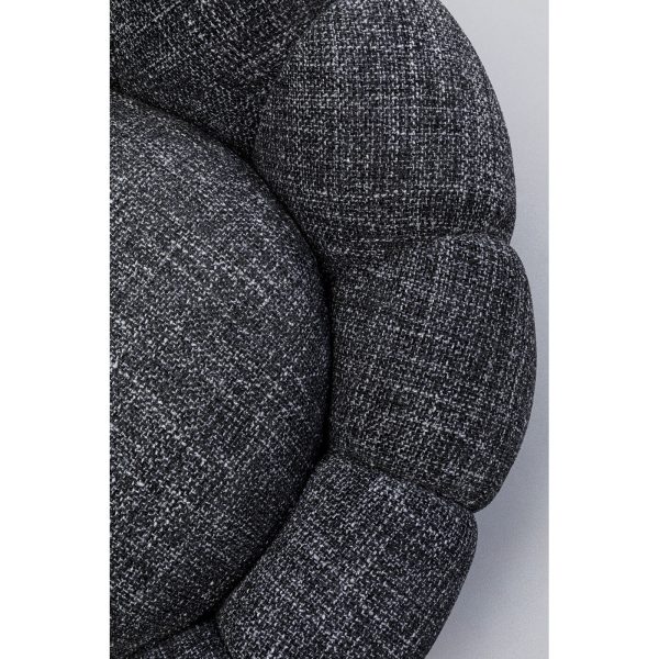 Кресло вращающееся Peppo Bloom Melange Black — изображение 3