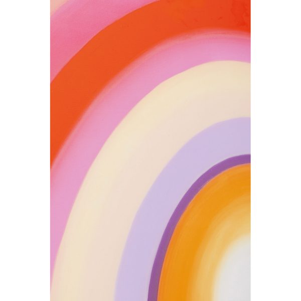 Картина на холсте Tendency Circle Pink 120x120 см — изображение 3