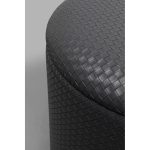 Пуф Venezia Storage Black Ø40 см — изображение 2