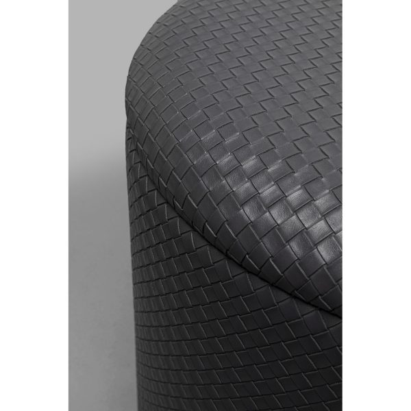 Пуф Venezia Storage Black Ø40 см — изображение 2