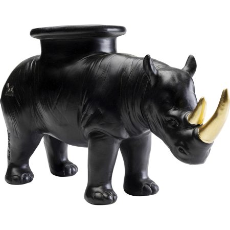 Фигура декоративная Rhino Black 41 см