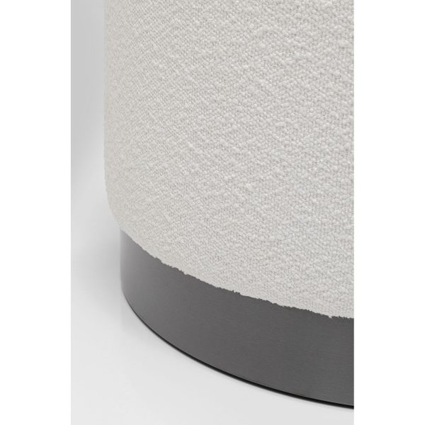 Пуф Cherry Boucle Creme Smoke Ø55 см — изображение 3