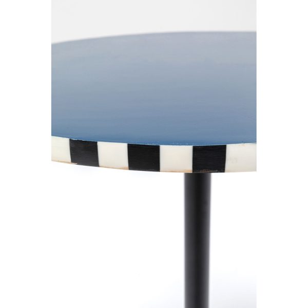 Стол приставной Domero Race Blue Ø40 см — изображение 2