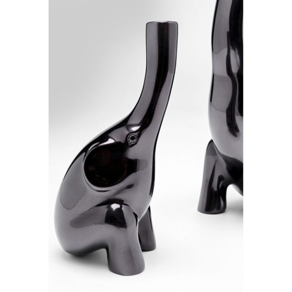 Ваза декоративная Buddy Anthracite (2 шт) — изображение 2