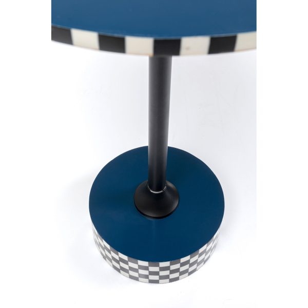 Стол приставной Domero Race Blue Ø40 см — изображение 3