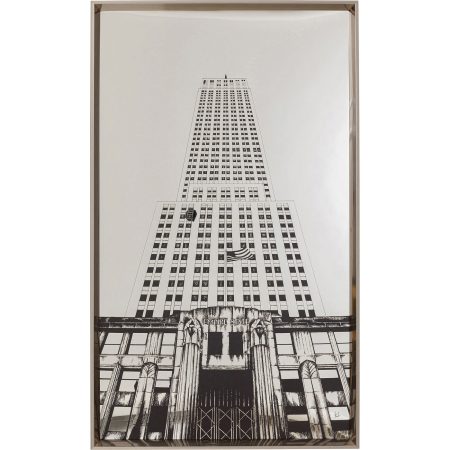 Картина в раме Empire State Mirror 77x130 см