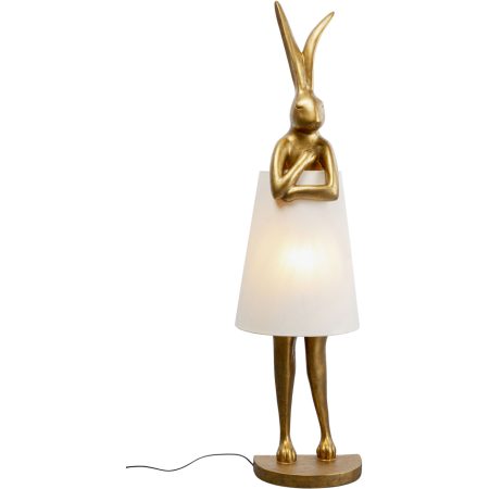 Светильник напольный Animal Rabbit Gold/White 150 см