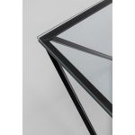 Стол кофейный Cristallo Black 80x80 см — изображение 2