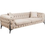 Диван трехместный Bellissima 3-Seater Beige 240 см — изображение 3