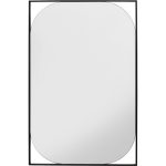 Зеркало настенное Bonita Black 71x109 см