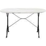 Стол для бистро Kaffeehaus Oval White 120x60 см