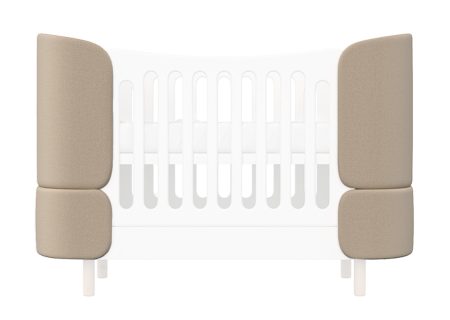 Комплект чехлов для кроватки-трансформера KIDI Soft антивандальная ткань (бежевый)