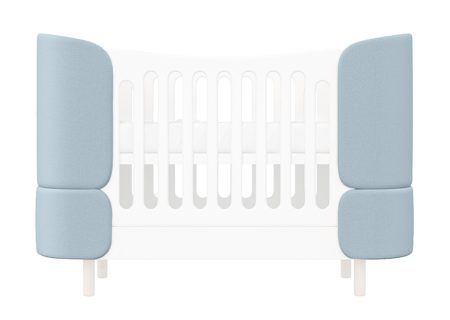 Комплект чехлов для кроватки-трансформера KIDI Soft (голубой)