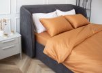 Комплект постельного белья 2-спальный (мокко, сатин) — изображение 3