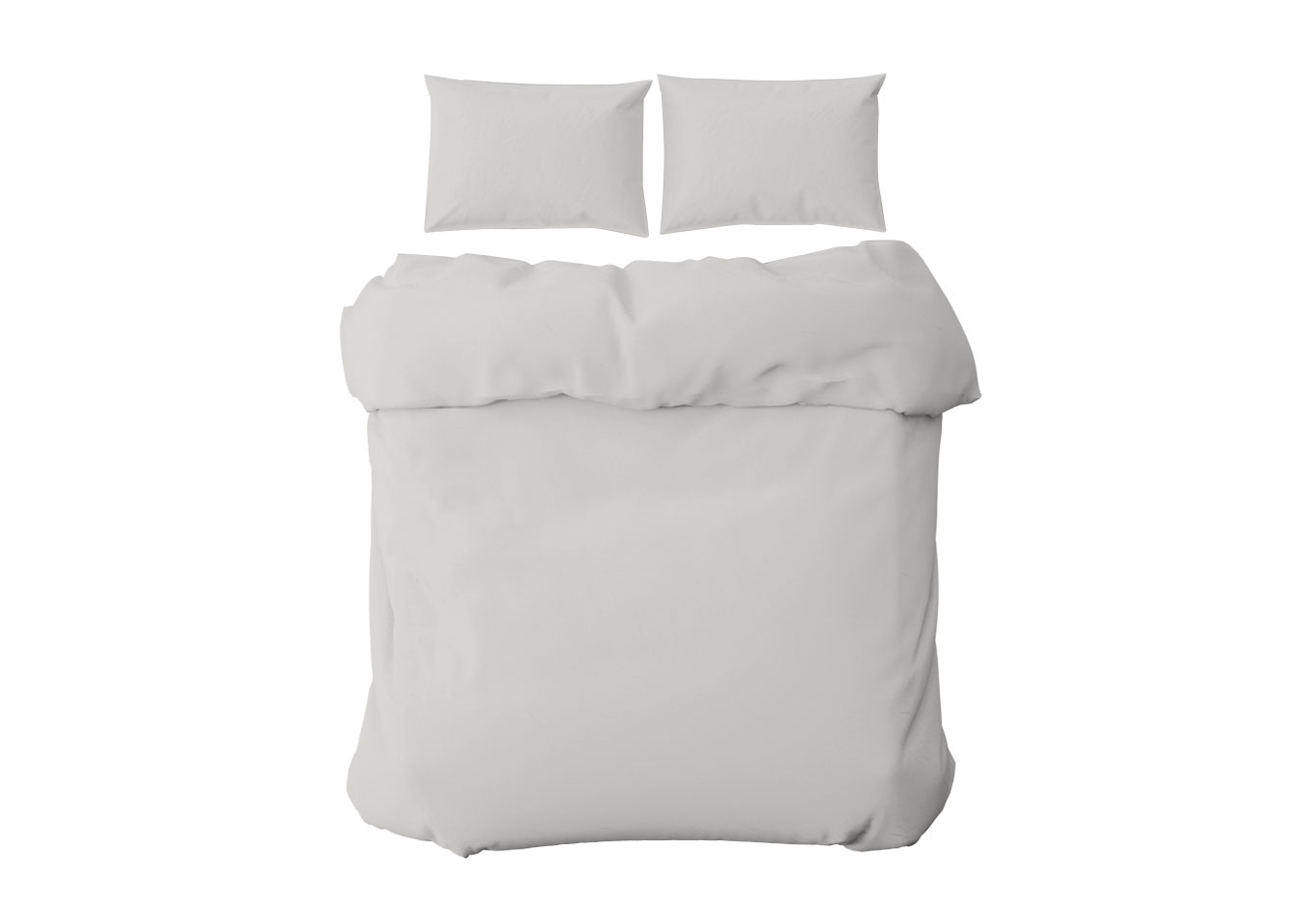 Комплект постельного белья 2-спальный (серый Комплект постельного белья 2-спальный (серый