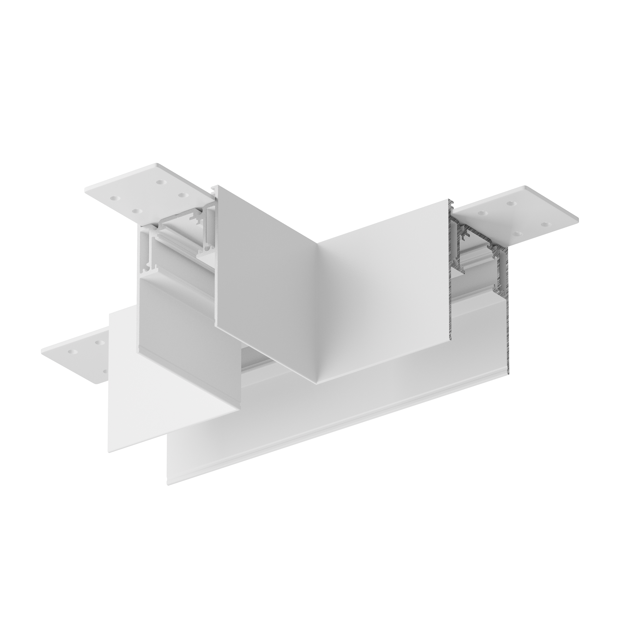 Комплектующие для накладной трековой системы Technical TRA010CT-41W Комплектующие для накладной трековой системы Technical TRA010CT-41W