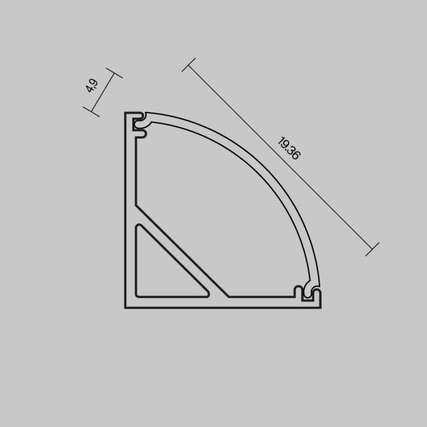 Комплектующие для профиля Led Strip 642027 — изображение 2