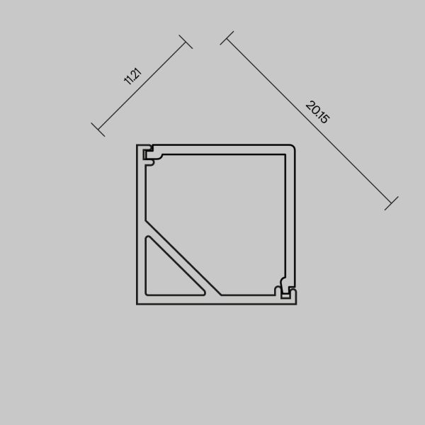 Комплектующие для профиля Led Strip 642028 — изображение 2