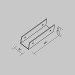 Комплектующие для профиля Outdoor O-TR001-SC180-W — изображение 2