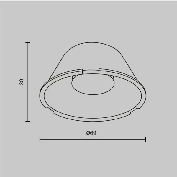 Комплектующие для светильника Technical LensD69-60 — изображение 2