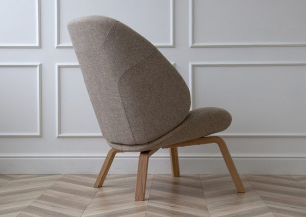 Кресло Ellipse E8.1 (бежевый, рогожка) — изображение 4