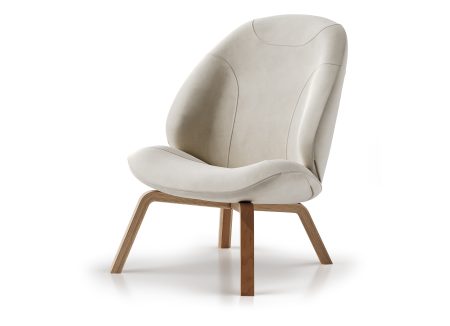 Кресло Ellipse E8.1 (молочный