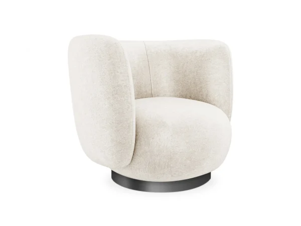 Кресло Lucca вращающееся бежевый — изображение 3