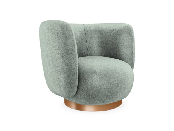 Кресло Lucca вращающееся светло-зеленый — изображение 3