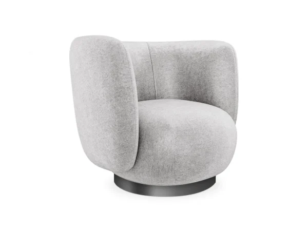 Кресло Lucca вращающееся бежевый — изображение 3