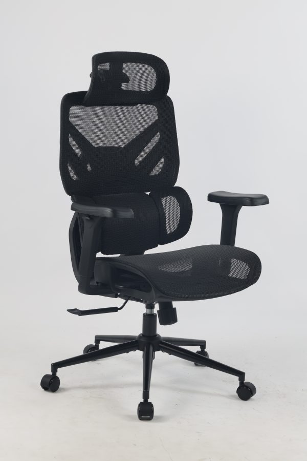 Кресло офисное TopChairs Structo черная сетка — изображение 2