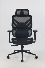 Кресло офисное TopChairs Structo черная сетка — изображение 3