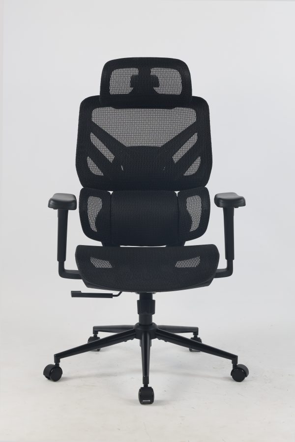 Кресло офисное TopChairs Structo черная сетка — изображение 3